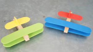 Airplane ClothesPin Craft