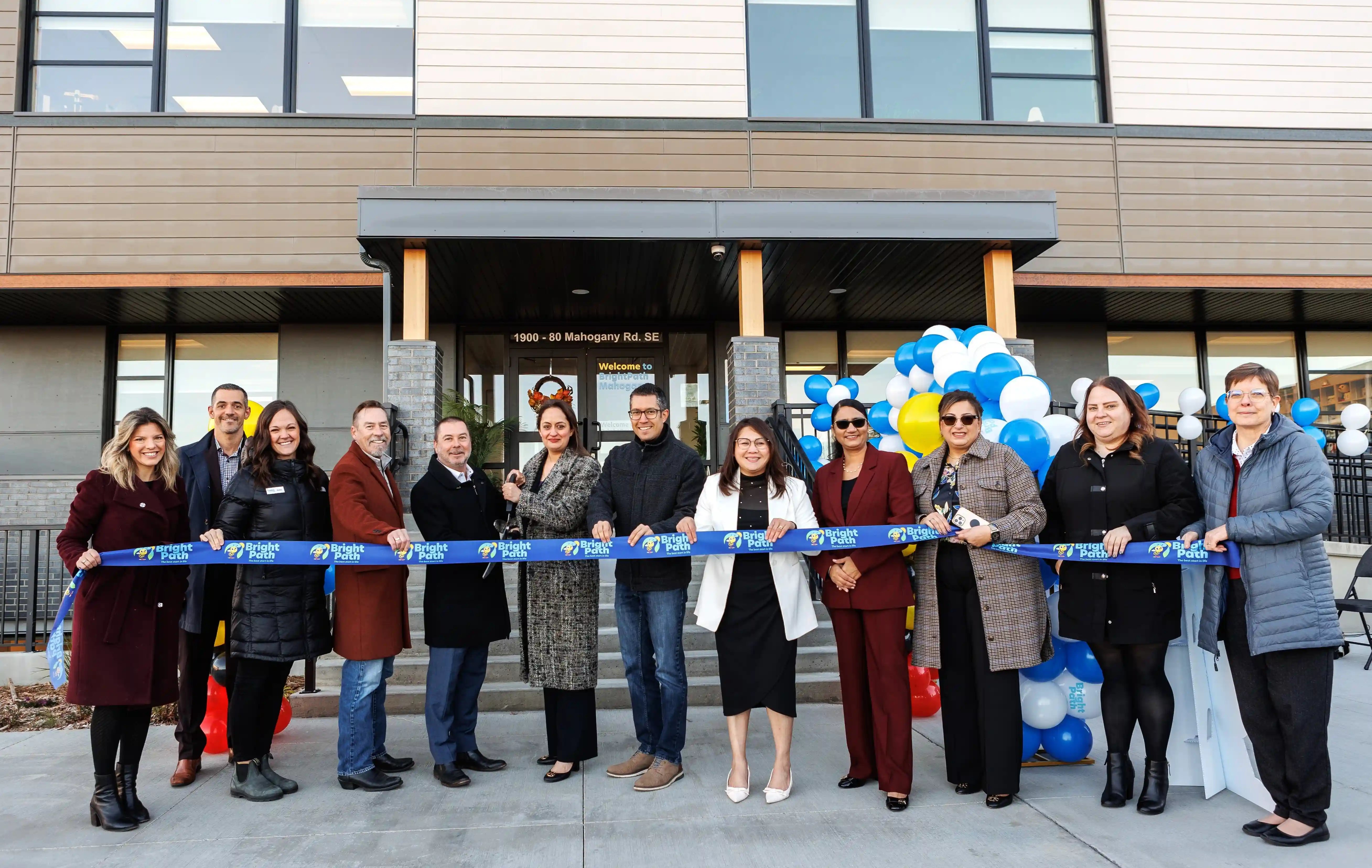 Mahogany Ribbon Cutting 1