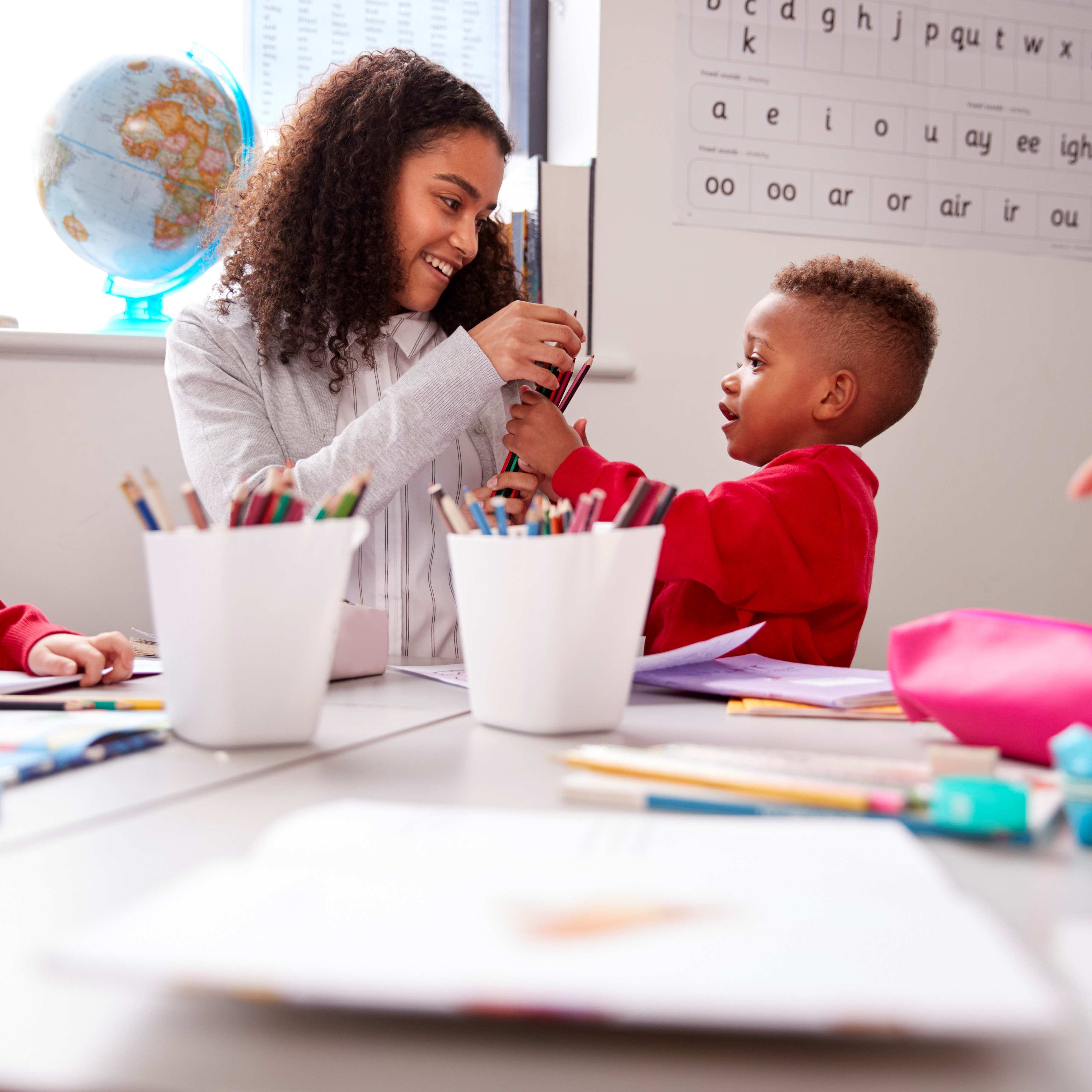 BrightPath child engaging in inquiry-based learning activity