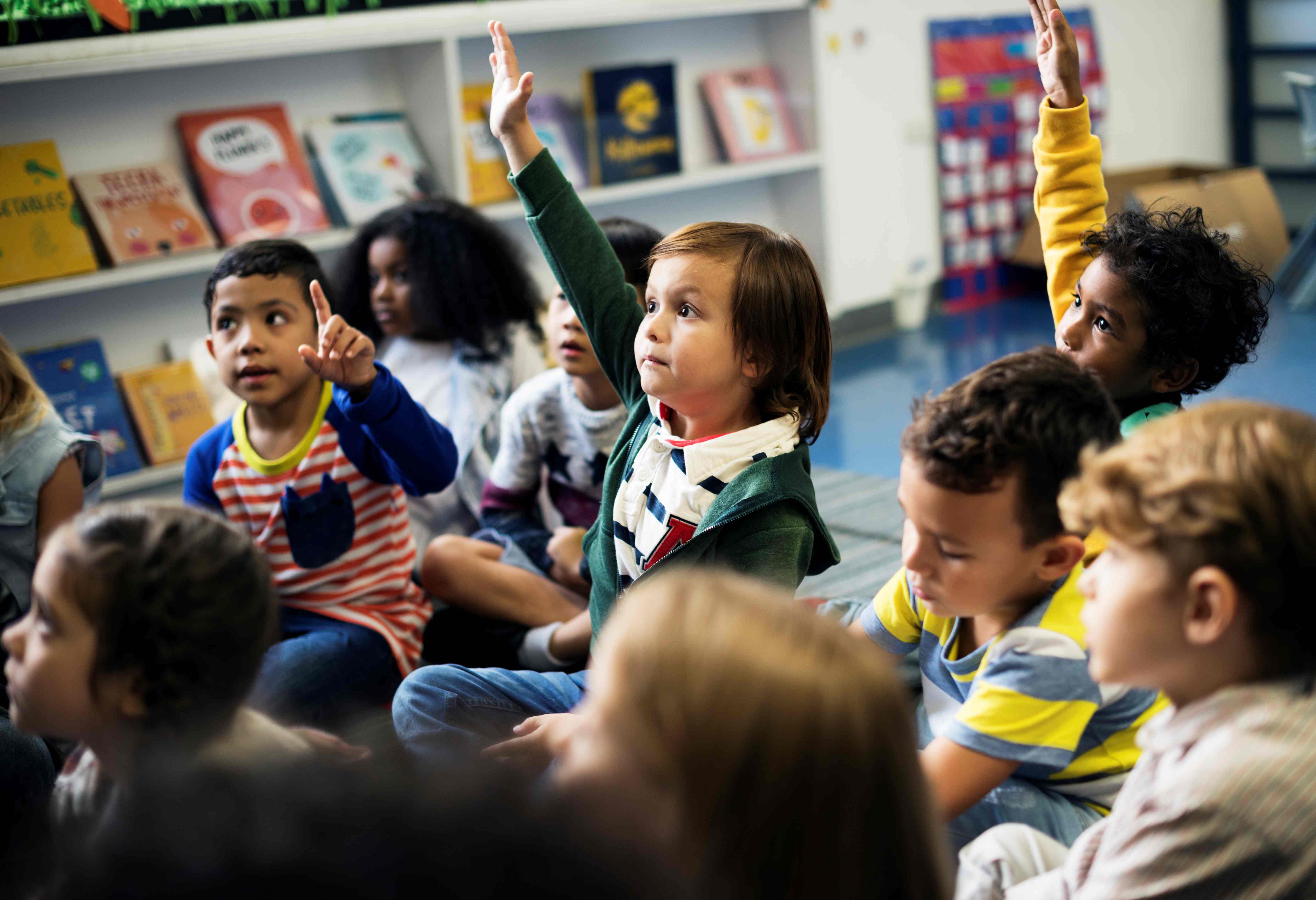 children asking questions 