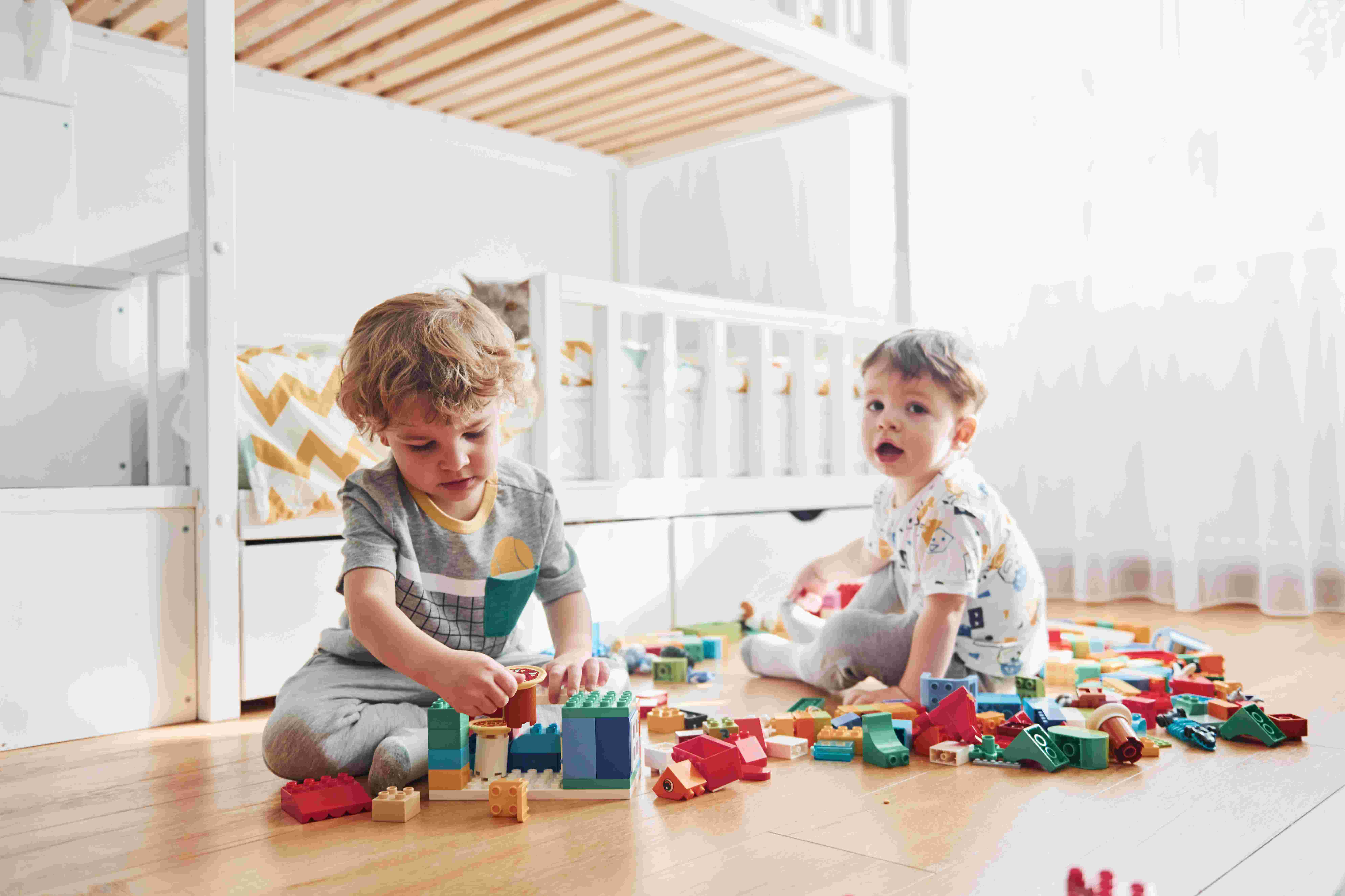 children playing together